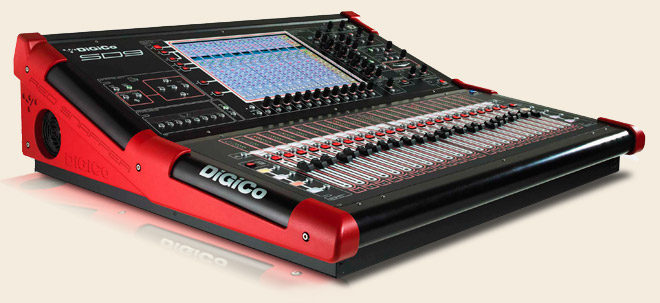 Революційна цифрова консоль Digico SD9 - «червоний окунь»