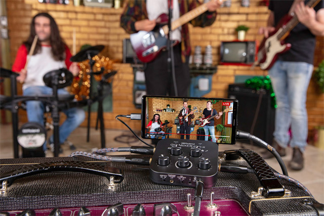  Компанія Roland представляє мікшер GO: Mixer PRO-X Audio для смартфонів 