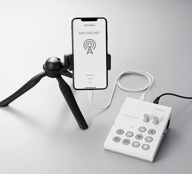  Roland GO: LIVECAST Портативна студія для смартфонів 