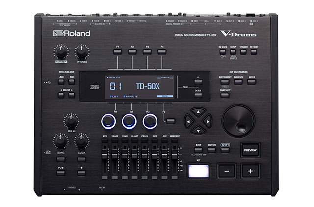  Roland TD-50X найпотужніший звуковий модуль 