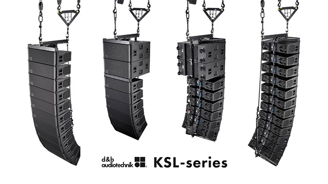  d&b audiotechnik KSL-серія, молодша сестра топового кардиоїдного лінійного масиву GSL 