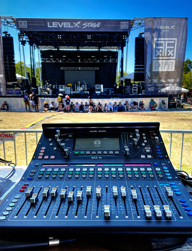  Мікшери Allen & Heath дають рок на фестивалі Furnace 2021 