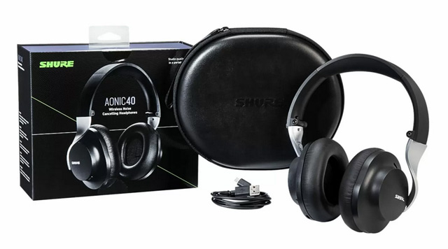  Shure Aonic 40 – бездротові навушники із шумозаглушенням 